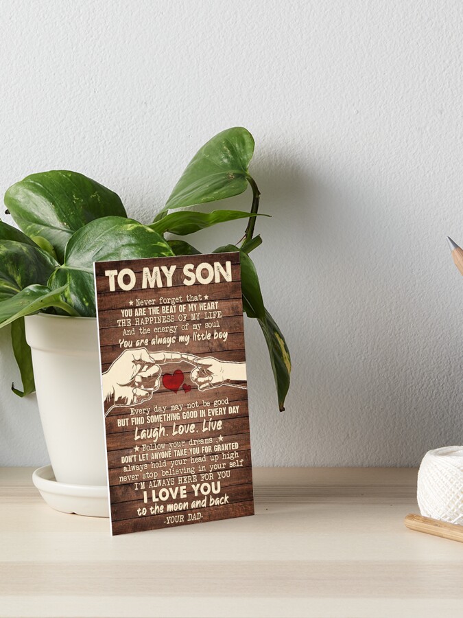 Enjoy The Ride - to My Son (from Mom) - Mom to Son Gift - Christmas Gifts, Birthday Present, Graduation, Valentine's Day Stainless Steel / Standard