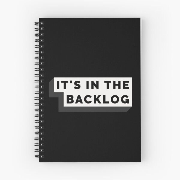 Item preview, "It's in the backlog" designed and sold by Salma Satya & Co.