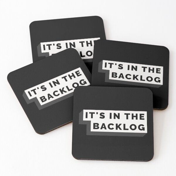 Item preview, "It's in the backlog" designed and sold by Salma Satya & Co.