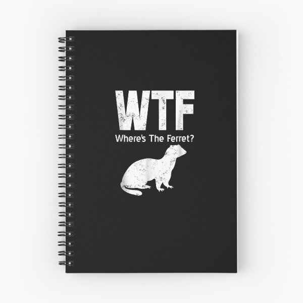 Item preview, WTF Where's The Ferret Gift designed and sold by AmelieFritsch.