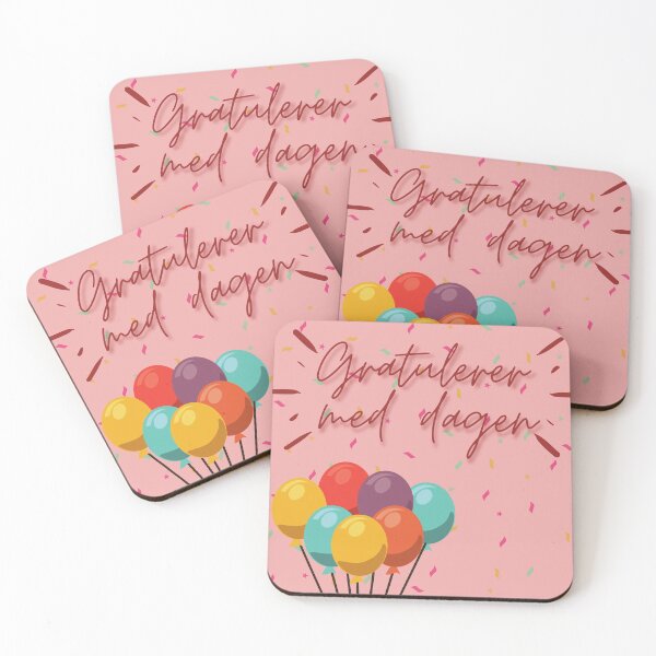 Item preview, Gratulerer med dagen. Happy birthday in norwegian designed and sold by soniaaseguin.