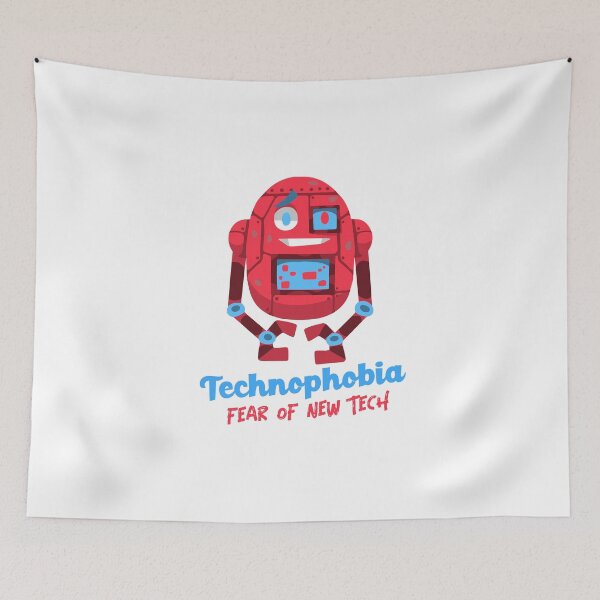 Item preview, Technophobia - fear of new tech designed and sold by PhobiaStore.
