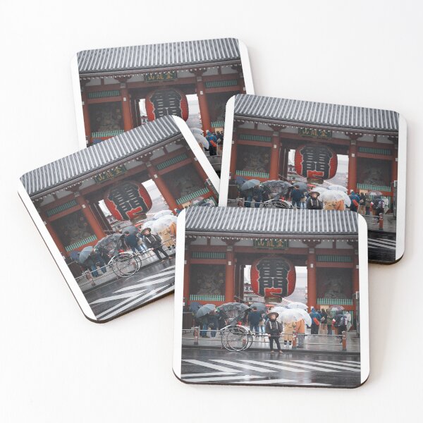 Item preview, Sensoji in Rain -  Tokyo, Japan Travel Design designed and sold by JapanTees.