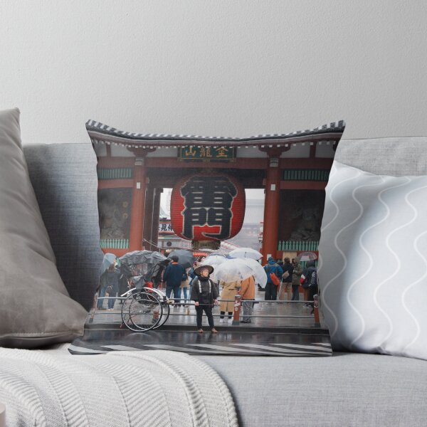 Item preview, Sensoji in Rain -  Tokyo, Japan Travel Design designed and sold by JapanTees.