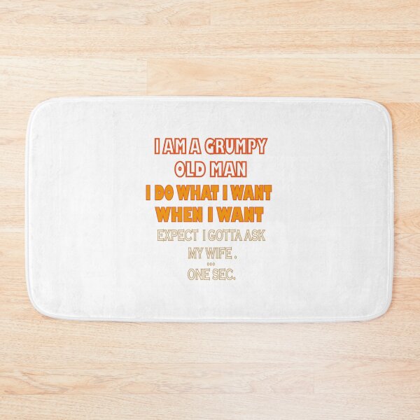 Item preview, funny grandpa , gift for grandpa , 80 years old  :i am a Grumpy Old Men I Do What I Want When I Want Funny Grandpa  designed and sold by joshepbel.