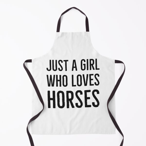 Item preview, Just a girl who loves horses designed and sold by Gingatoo.