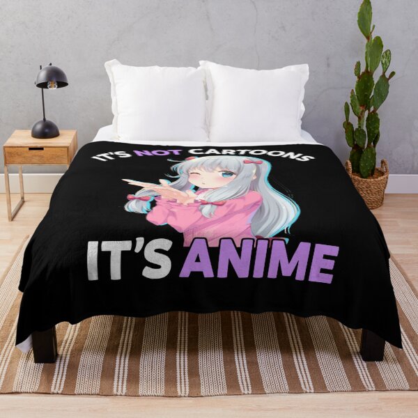 Item preview, Its not cartoons Just girl who loves anime and music art designed and sold by JuanaGregbone.