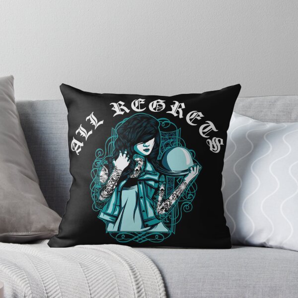 Item preview, All Regrets Blindfold Tattoo Girl designed and sold by darknessjeff86.