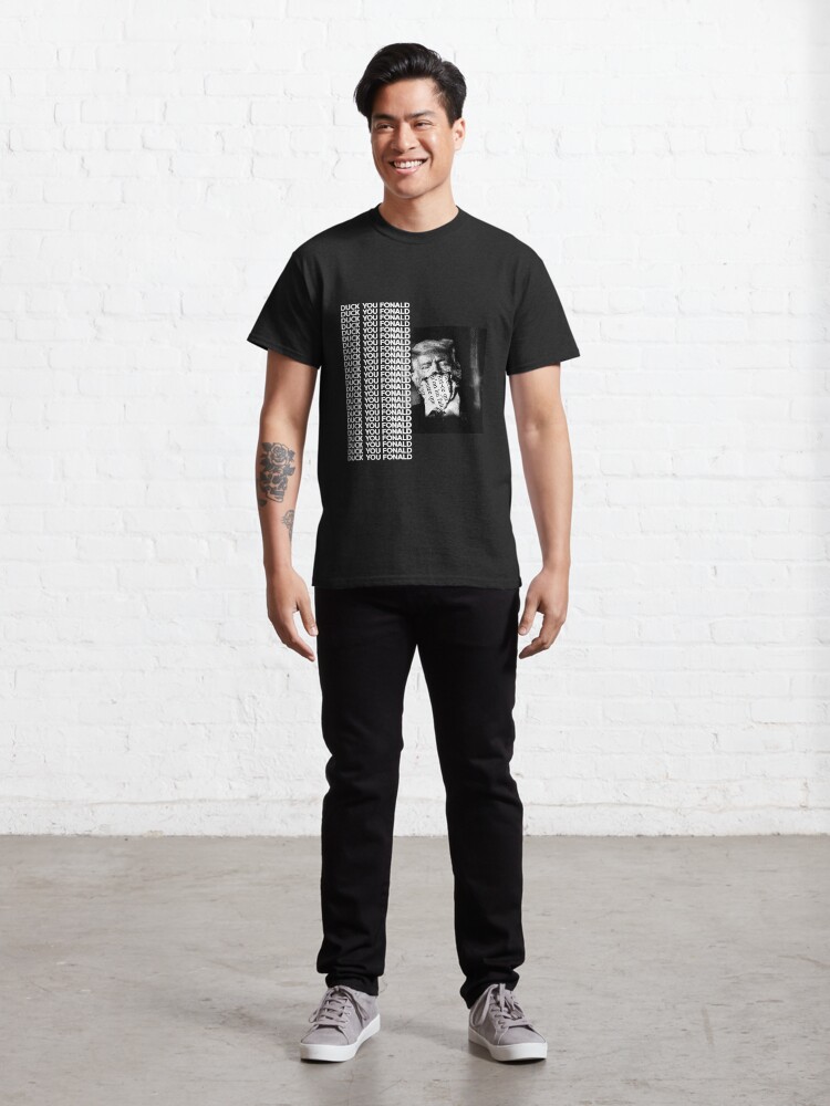 T-shirt classique ''DUCK YOU FONALD' : autre vue