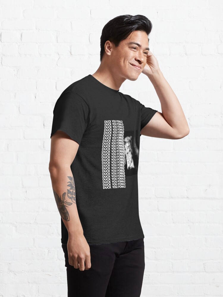 T-shirt classique ''DUCK YOU FONALD' : autre vue