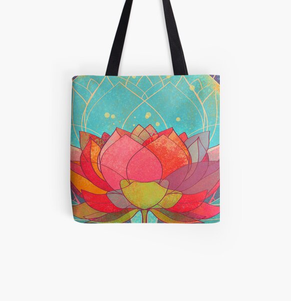 space lotos All Over Print Tote Bag