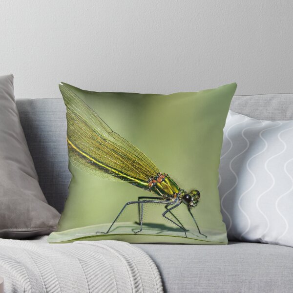 Item preview, Banded Demoiselle dragonfly designed and sold by Ian Hufton.