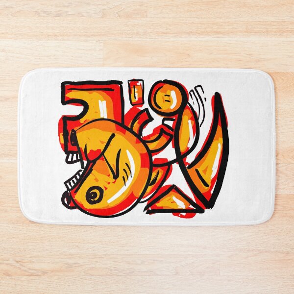 Item preview, Warm Colors and Shape designed and sold by JustJokingArt.