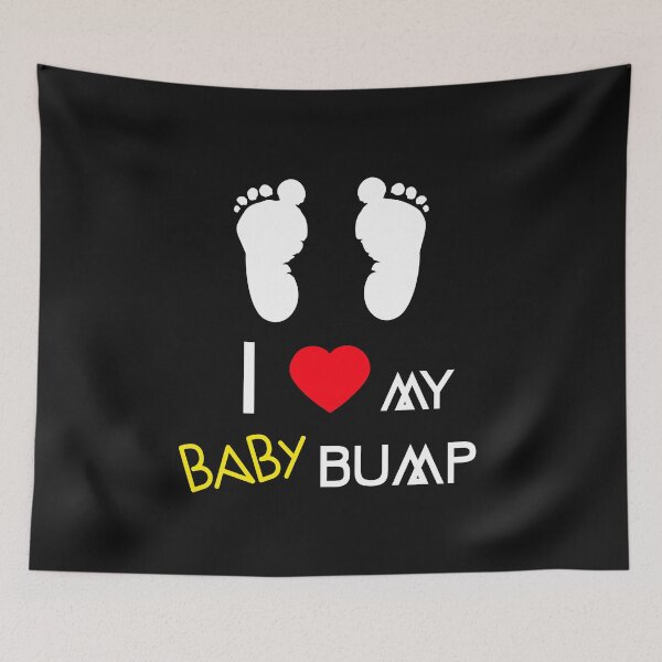 Item preview, I Love My Baby Bump, Maternity Top, Cute Pregnancy designed and sold by DiscGolfTees.