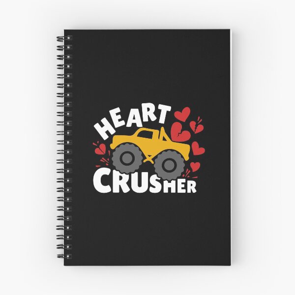 Item preview, Heart Crusher - Funny & Lovely Gift for Your Valentines (White-Colorful) designed and sold by Respire2020.