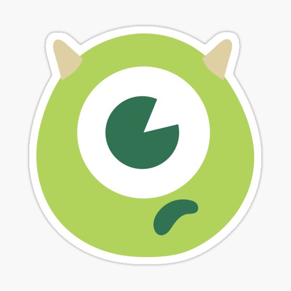 mike wazowski sticker by tennessippi redbubble