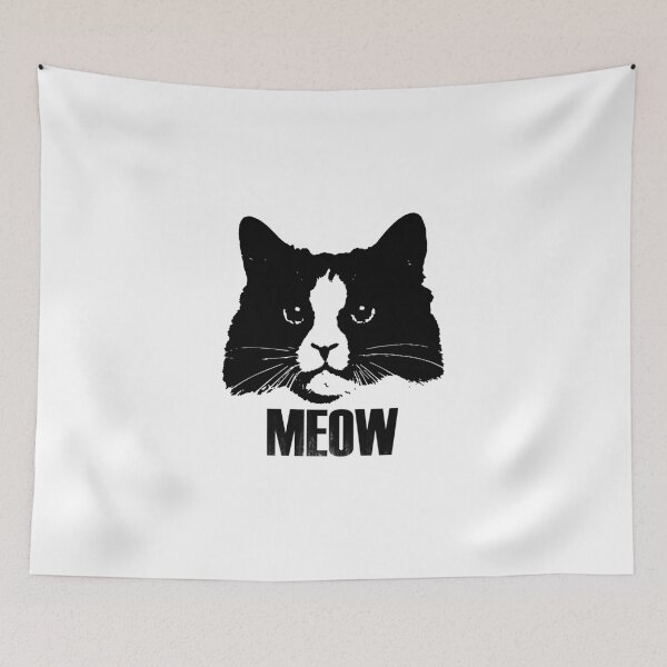 Item preview, Just Meow - Black designed and sold by NissaArt.