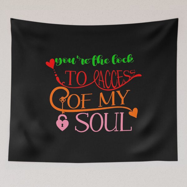 Item preview, you're the lock to access of my soul,colour valentine designed and sold by saied-DGI.