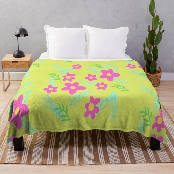 Item preview, Floral design Summertime Happiness, Floral Boho Retrostyle Artsy Arte Abstracto, inspired by nature designed and sold by Adri Barnard.