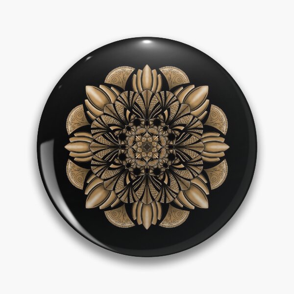 Item preview, Mandala nature lignes  designed and sold by Scatch Spot.