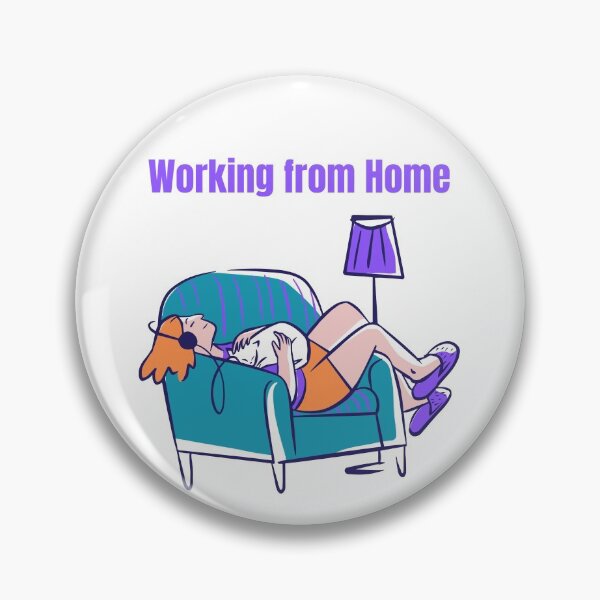 Item preview, Working From Home | Lounge | Couch Potato | The New Norm designed and sold by FrequencyV.