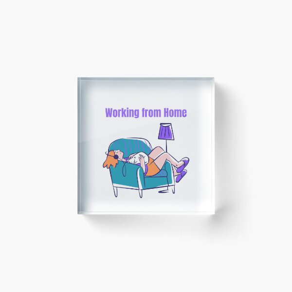 Item preview, Working From Home | Lounge | Couch Potato | The New Norm designed and sold by FrequencyV.