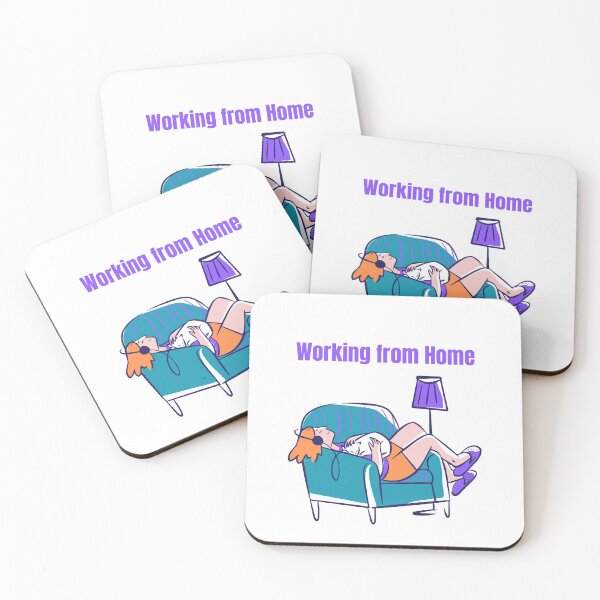Item preview, Working From Home | Lounge | Couch Potato | The New Norm designed and sold by FrequencyV.