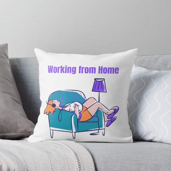 Item preview, Working From Home | Lounge | Couch Potato | The New Norm designed and sold by FrequencyV.