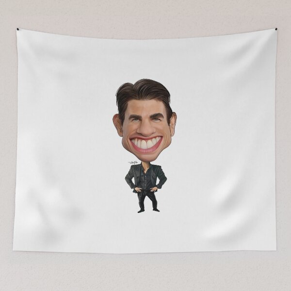 Item preview, Tom cruise Cartoon designed and sold by Khalid Jalal.