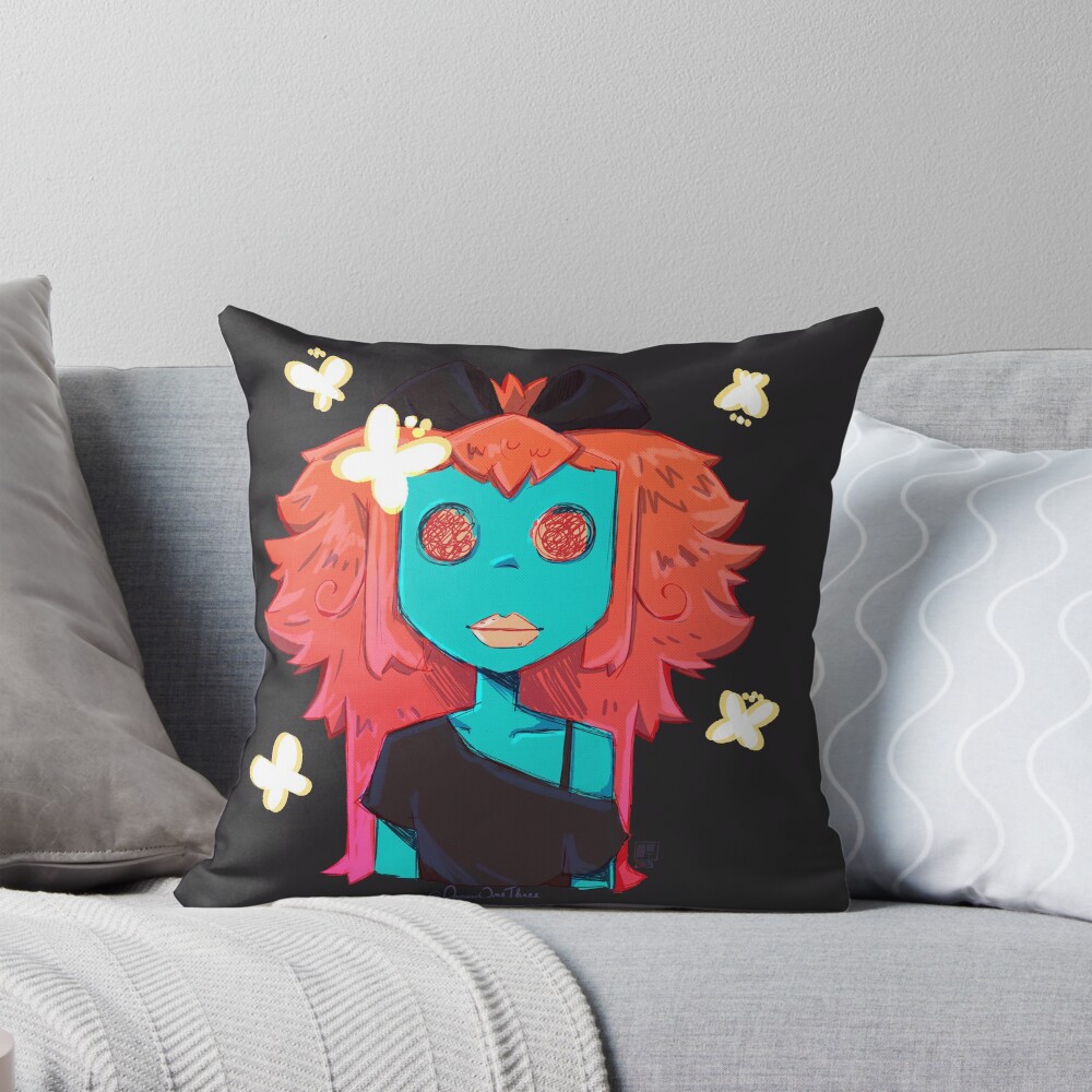 Item preview, Throw Pillow designed and sold by DrawOneThree.