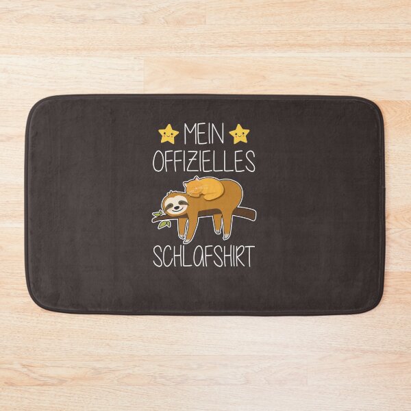 Item preview, Lustiges Kinder Schlafshirt mit süßer Katze und Faultier designed and sold by Paigeerbert.