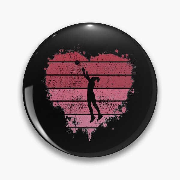 Item preview, Netball Vintage Heart Gift For Valentine's Day designed and sold by JokeGysen.