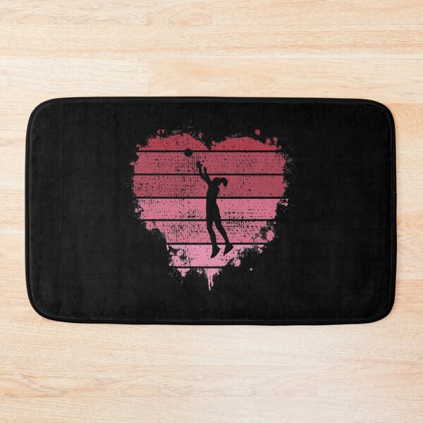 Item preview, Netball Vintage Heart Gift For Valentine's Day designed and sold by JokeGysen.