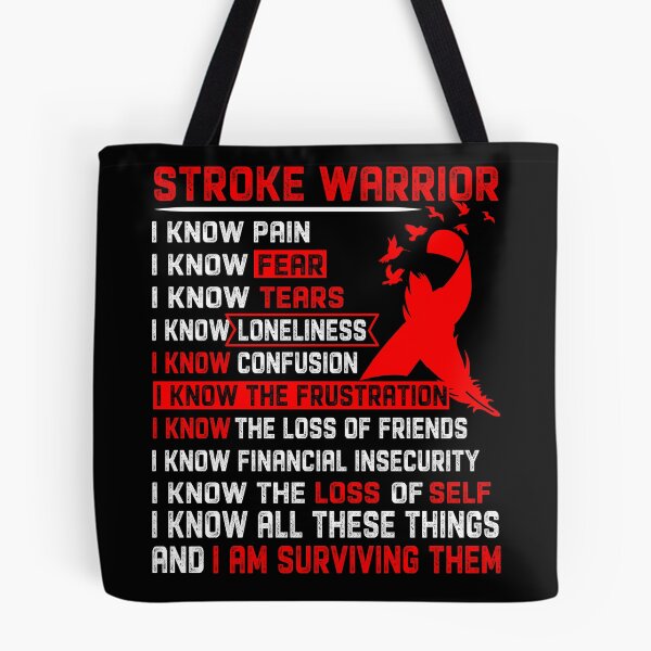 Item preview, I Am Stroke Warrior, I Know All These Things and I Am Surviving Them designed and sold by DianabellShop.