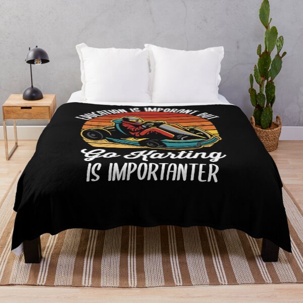 Item preview, Education Is Important But Go Karting Is Importanter designed and sold by azmndesigns.