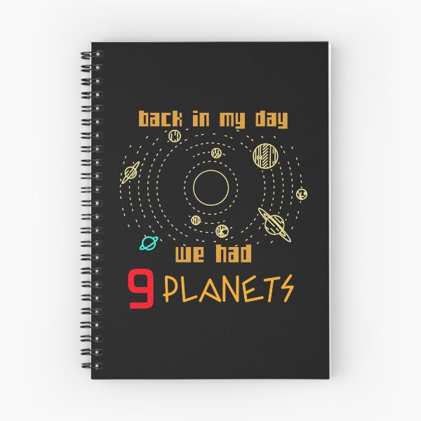 Item preview, Back In My Day We Had 9 Planets, Astronomy designed and sold by DiscGolfTees.