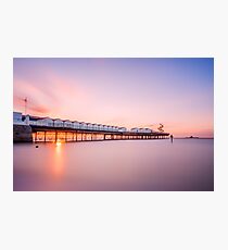 Herne Bay Sunset Photographic Print