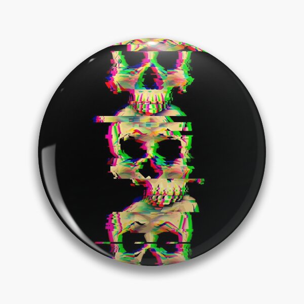 Item preview, Skull glitch designed and sold by MarvelousNachie.
