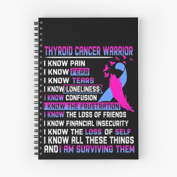 Item preview, I Am Thyroid Cancer Warrior, I Know All These Things and I Am Surviving Them designed and sold by DianabellShop.