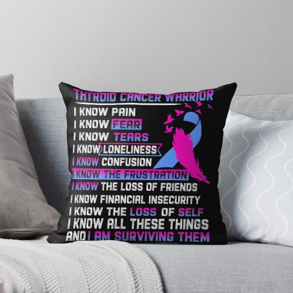 Item preview, I Am Thyroid Cancer Warrior, I Know All These Things and I Am Surviving Them designed and sold by DianabellShop.