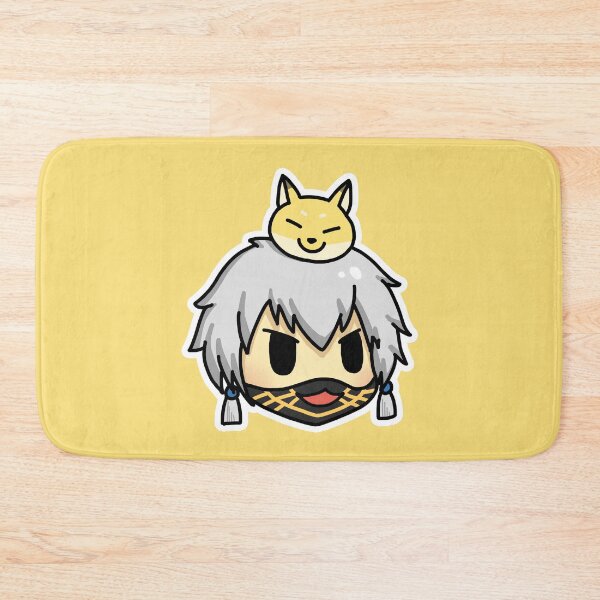 Item preview, Nakigitsune touken ranbu chibi head designed and sold by Morcawork.