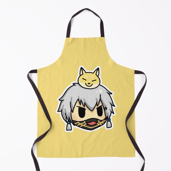 Item preview, Nakigitsune touken ranbu chibi head designed and sold by Morcawork.