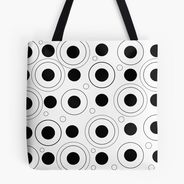 Item preview, Oval shapes white and Black designed and sold by ModernOUTFITS.