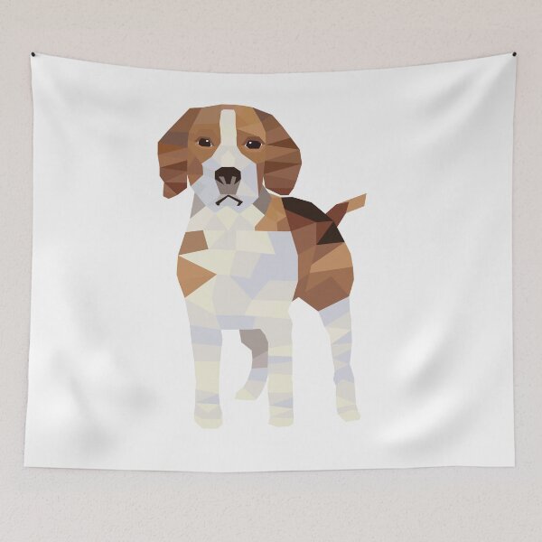 Item preview, Geometric Beagle Dog 1 designed and sold by papererwin.