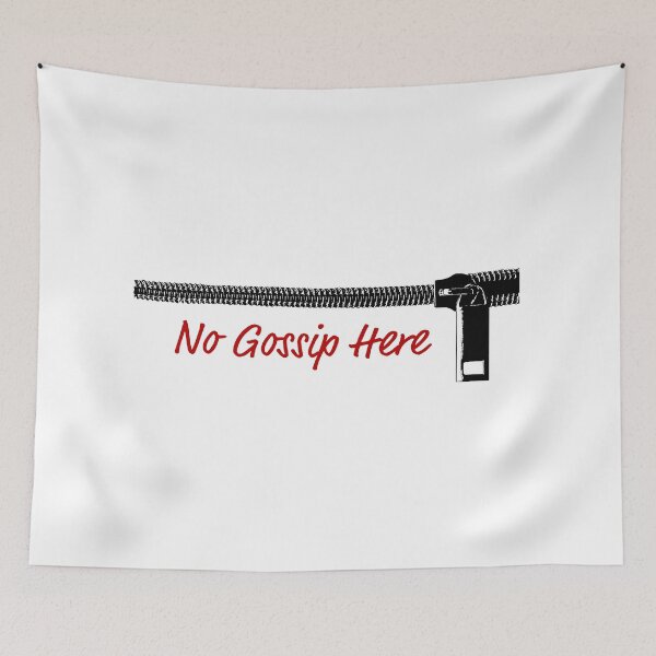 Item preview, No Gossip Here designed and sold by adrianbrockwell.
