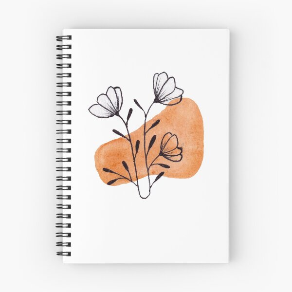 Aperçu de l'œuvre illustration de fleur dencre créée et vendue par fanncorner.