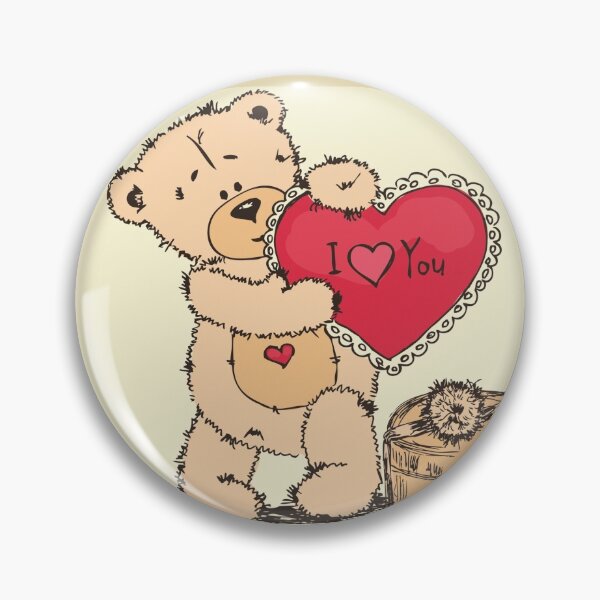 Item preview, bear love heart designed and sold by 42youbest.
