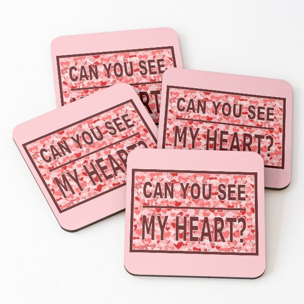 Item preview, Can you see my heart? Love question designed and sold by MsKapolo.