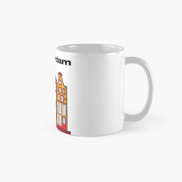 Item preview, Amsterdam Skyline [White Background] designed and sold by elektronen.