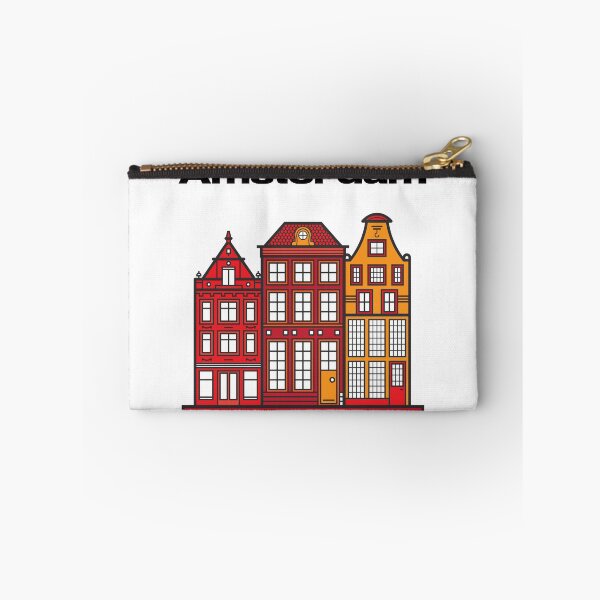 Item preview, Amsterdam Skyline [White Background] designed and sold by elektronen.